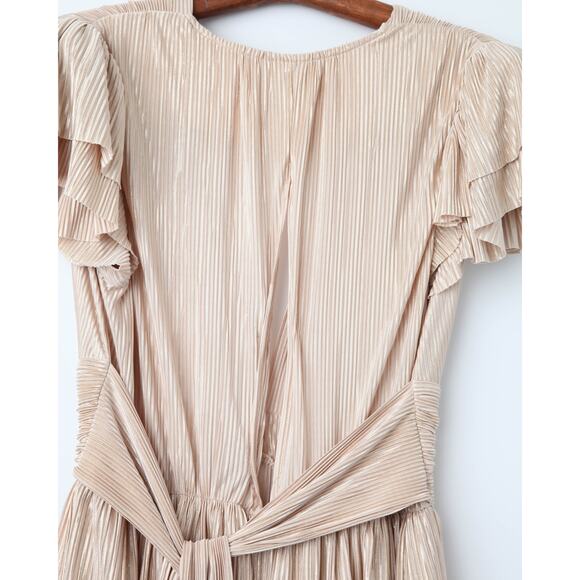 Sabina Musayev Maze Dress in Gold Size L - Picture 8 of 9